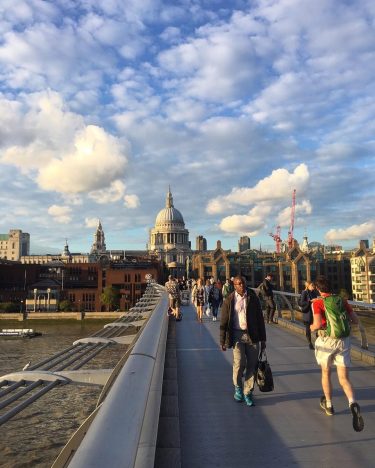 Millenium Bridge ???? • The MB springs from a creative collaboration between architecture, art…