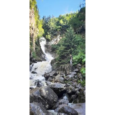 Reid Fall . . . . . #skagway #reidfalls #alaska #travelblogger #traveling #traveler #travellife…