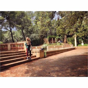 This lovely park & human