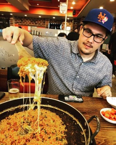 Throwback to cheese fried rice in Seoul earlier this year. ???????????????? #seoul #southkorea #myeongdong…