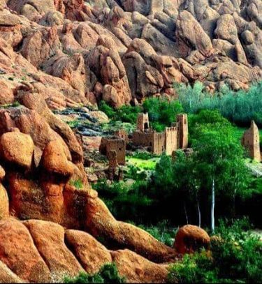 The Dades Gorge is a valley heavily populated with Berber villages. The villages, palmeries,…