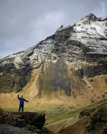 Me and my dad bro-ing out at Skógafoss