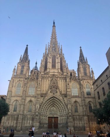 #BarcelonaCathedral #Spain #Barcelona so far it’s not what I expected, but really enjoying it!…
