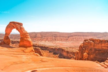 LA DELICATE. L’arche la plus connue dans le parc de Arches Valley. Bon, pour…