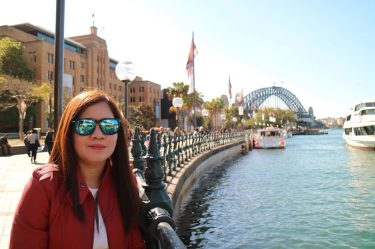 Oh, there it is – the beautiful Sydney Harbour Bridge. #throwback #touristfeels #travel #wanderlust…