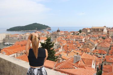 Walking along the city walls and stopping to take in the gorgeous views of…
