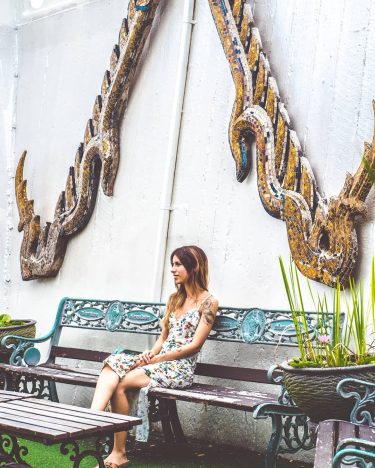 Este fue el primer día en Bangkok. Estábamos con jet lag y un calor…