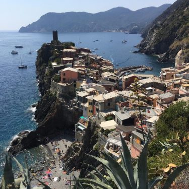 Vernazza, Cinque Terre ???? • Exactly one year ago I was here. Vernazza, one…