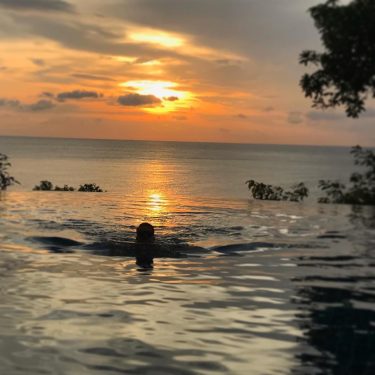 The kind of sunset you surely dream off