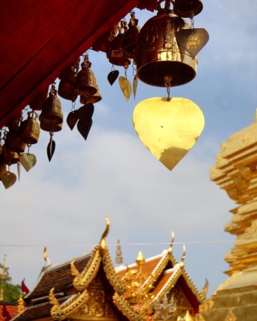 Taken at a temple in the hills just outside of Chiang Mai in Thailand.…