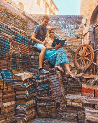 Acqua Alta Bookshop, Venice A small, old bookshop hidden between Venice’s canals: the Acqua…