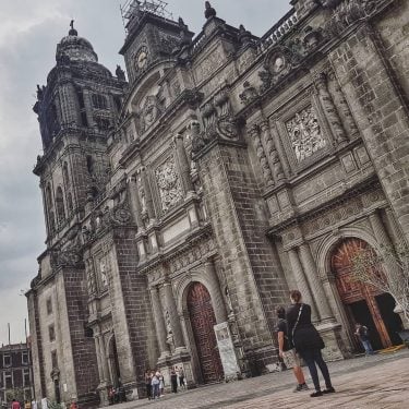 Catedral Metropolitana de la Ciudad de México. (Mexico City The Metropolitan Cathedral) Ubicada en el…