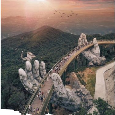 The new landmark added to the itinerary of Vietnam ????????…nestled in the Ba Na…