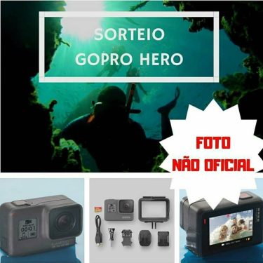 ‼SORTEIO NEW GOPRO HERO + SD CARD 32GB ‼ Regras: 1. Curtir a foto…
