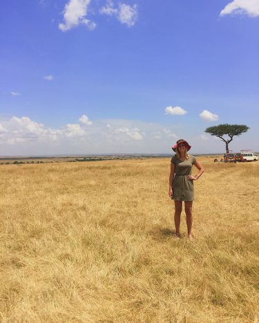 Some days I’m living and some days I’m on a safari in the Masai…