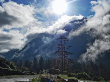 Those who travel to mountain are half in love with themselves and half in…