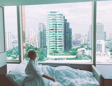 Good morning #grandecentrepointsukhumvit55 #grandecentrepoint #sukhumvit #Bangkok #thailand #hotel #travel #voyage #lobby #design #decoration #interiordesign…