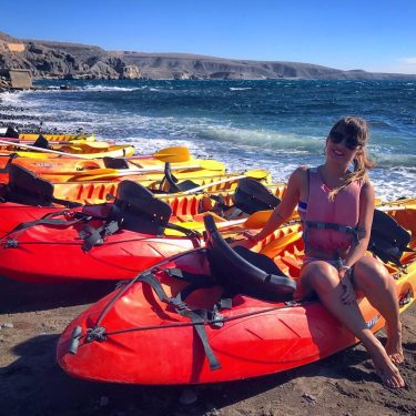 I think I love the ocean because it’s calm, beautiful, infinite. But also angry,…