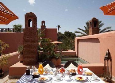 Imagine waking up to spectacular views of Marrakech and the Atlas Mountains with breakfast…