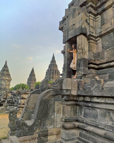 Visiting the most beautiful Hindu temple in the world – Prambanan. . . .…