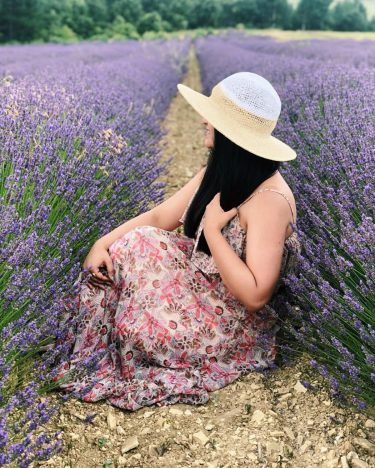 You belong somewhere you feel free These lavender fields in France were surely my&hellip;