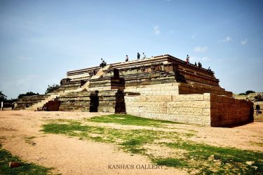 “Throne Platform of Dewan-e-Aam” This magnificent edifice identified as Mahanavami Dibba or Dussera Dibba…