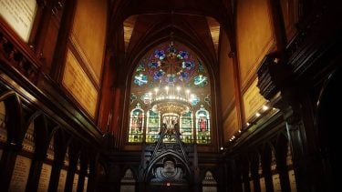 The soul becomes dyed with the color of its thoughts.(Marcus Aurelius)…Memorial Hall. . .…