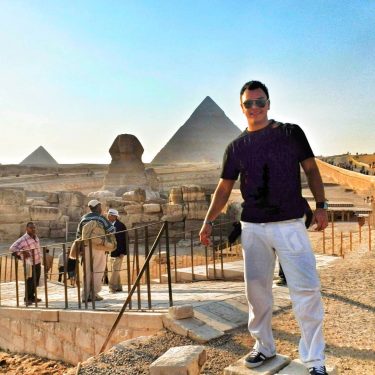 The great Pyramid op for Giza ???????? . . . The Seven Wonders of…