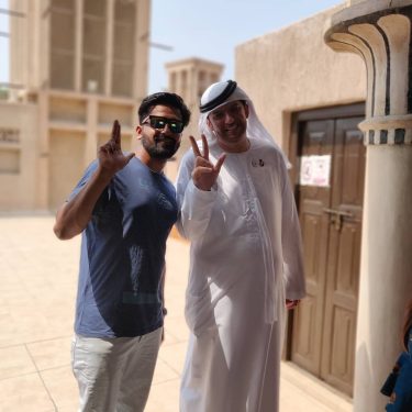 Making new friends makes me happy shiekh Abdullah and that’s a sign for win…