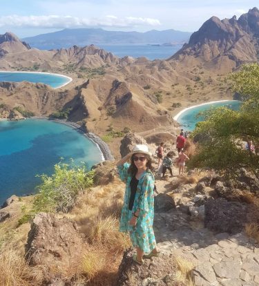 PULAU PADAR . Гора Падар в Национальном заповеднике Комодо. Это своего рода смотровая площадка,…