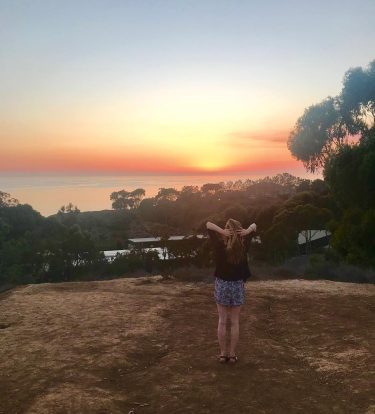 La Jolla, August 2018. A beautiful, hidden spot to overlook the ocean and our&hellip;