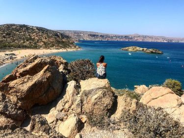 Nel blu dipinto di blu #nofilterneeded #greece #crete #discovering #beautifullandscape #vai #palmbeach #lovetravelling #traveller…