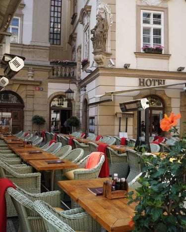 I heard hotel rooms in Europe are pretty small but I would never know…