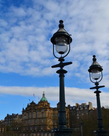 A nippy spring day in Edinburgh with a dear friend, quite some time ago…