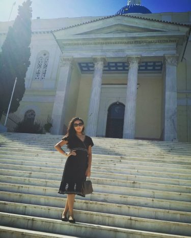 Black dress … #piraeus #greece #walk #nice #places #love #it #travelblogger #amazingday #followme #photo…