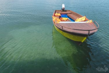If the water is so clear that it’s possible to count fishies under…