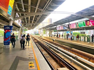 The BTS Skytrains just appear – No timetable needed . . . . .&hellip;