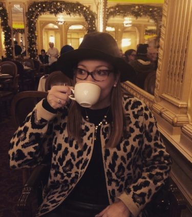 The hot chocolate at @angelinaparisae is not to be taken lightly. It’s rich, creamy…
