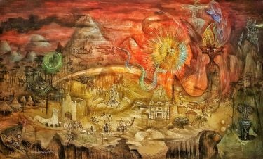 Arte Gótico de Leonora Carrington Mi favorita QUETZATCOALT #demochilazo #vive_mexico #mexico_maravilloso #lovesmexico #mexicodesconocido #pasionxmexico…