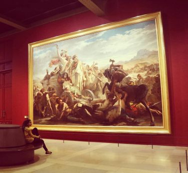 Auguste Glaize (1807-1893) The Women of Gaul. An episode during the Roman invasion of&hellip;