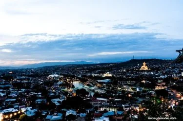 Tbilisi is breathtakingly beautiful at night! It’s a small city but filled with beautiful…