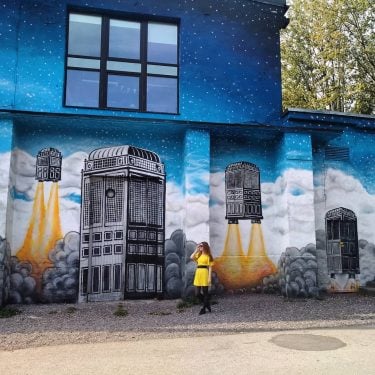 Exploring Telliskivi Creative City in Tallinn. Amazing art, food and drinks. . . .…