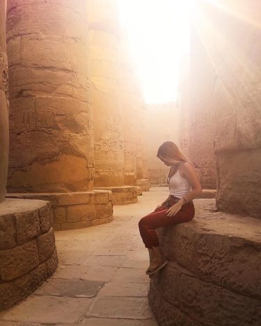 KARNAK TEMPLE, EGYPT ???????? El templo de Karnak alberga la sala hipóstila más grande…