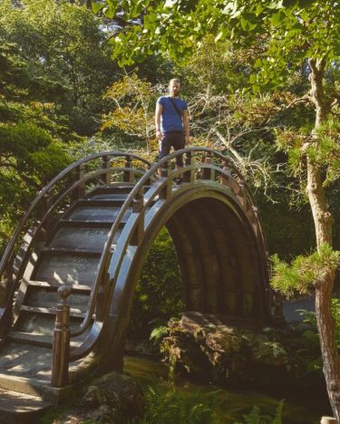 Walking through a Japanese tea garden in San Francisco. . . . : Canon…