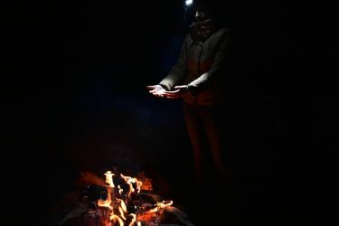 Camping under the stars surrounded by darkness and the woods #camping #campfire #climbing #iloveclimbing…