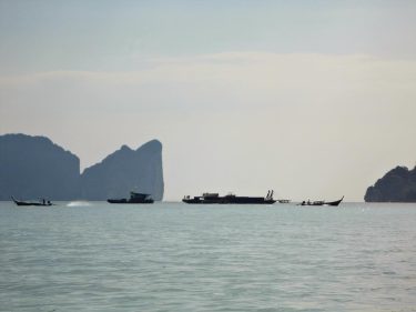 View on the boat ride from Phuket to Koh Phi Pih, Thailand. #thailand #asia…