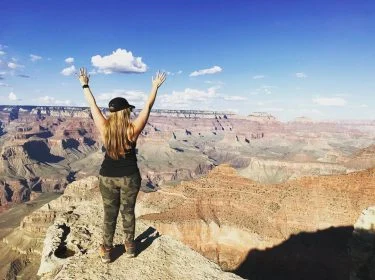 Feeling on top of the world