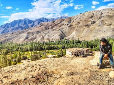 “And if these mountains had eyes, they would wake to find two strangers in…