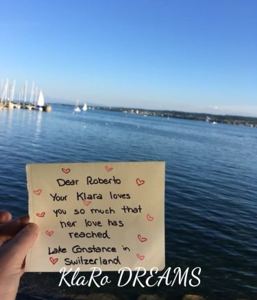 This wonderful picture from Lake Condtance, Switzerland ????????! Thank you SO much @tamarajoann #withlove…