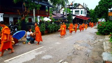 #luangprabang #laos #monkwalk #morning #culture #photography #travelblog #travelblogger #travelthroughlenses #travellingmakesmehappy #instagood #mönch #naturephotography #reisen…